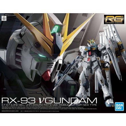 Bandai RX-93 Nu Gundam makett