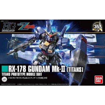 Bandai RX-178 Gundam Mk-II (Titans) makett