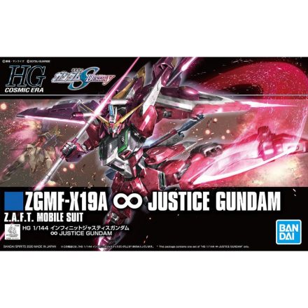 Bandai HGCE ZGMF-X19A Infinite Justice Gundam makett