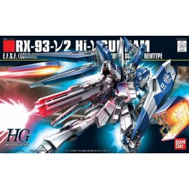 Bandai RX-93-V2 HI NU GUNDAM BL makett