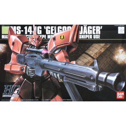 Bandai MS-14JG GELGOOG JAGER makett