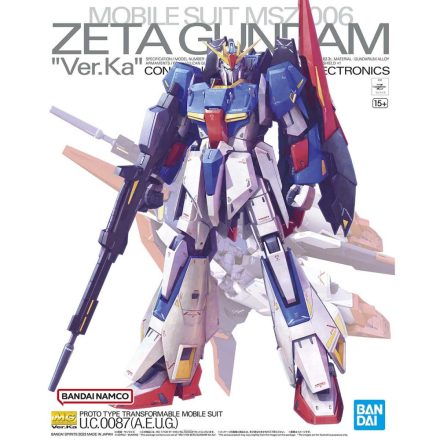 Bandai Zeta Gundam Ver. Ka makett