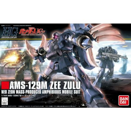 Bandai AMS-129M ZEE ZULU makett