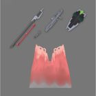 Bandai Black Knight Squad Rud-Ro. A (Griffin Arbalest Custom) - NOG-M4F2 Kingdom Of Foundation Mobile Suit makett