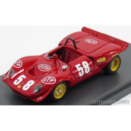 MG MODEL FERRARI DINO 206S SPIDER N 58 TARGA FLORIO 1970 CALASCIBETTA - LO PICCOLO