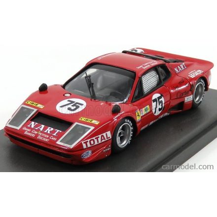MG MODEL FERRARI 365 GTB/4BB ch.18095 TEAM N.A.R.T. NORTH AMERICAN RACING N 75 24h LE MANS 1977 L.GUITTNEY - F.MIGAULT