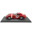 BBR FERRARI 250 GTO 3.0L V12 TEAM NORTH AMERICAN RACING N.A.R.T. N 26 24h LE MANS 1964 ED HUGUS - JOSE ROSINSKI - CON VETRINA - WITH SHOWCASE