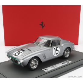   BBR FERRARI 250 GT SWB 3.0L V12 TEAM A.G. WHITEHEAD N 15 24h LE MANS 1960 GRAHAM WHITEHEAD - HENRY TAYLOR - CON VETRINA - WITH SHOWCASE