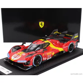   BBR FERRARI 499P 3.0L TURBO V6 TEAM FERRARI AF CORSE N 51 3rd WEC 6h SPA 2023 ALESSANDRO PIER GUIDI - JAMES CALADO - ANTONIO GIOVINAZZI