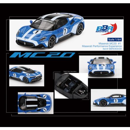 BBR MASERATI MC20 N 1 RACING 2024