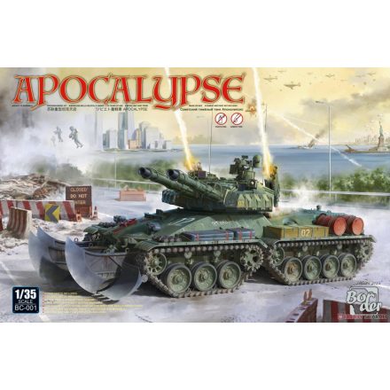 Border Model Apocalypse Tank makett