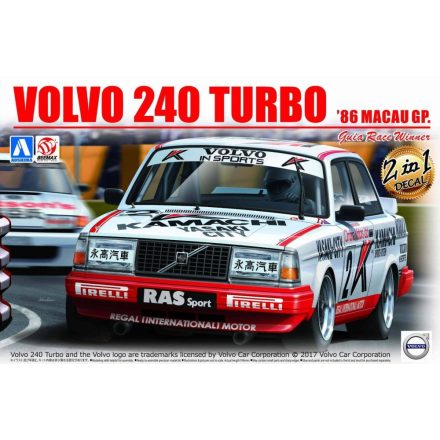 Beemax Volvo 240 Turbo '86 Macau GP makett