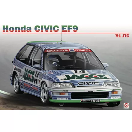 Beemax Honda Civic EF9 Gr.A 1991 JTC InterTEC makett