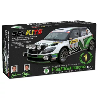 Belkits SKODA FABIA S2000 EVO makett