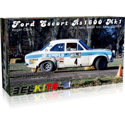Belkits Ford Escort RS1600 Mk1 1972 makett