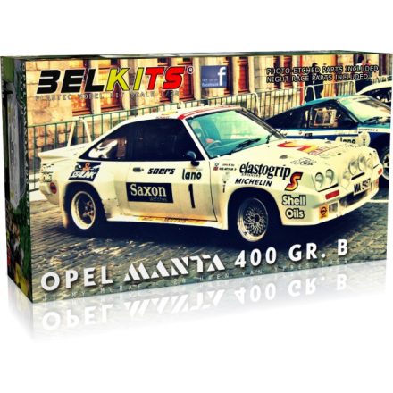 Belkits Opel Manta 400 GR. B Jimmy McRae 24 Uren van Ieper makett