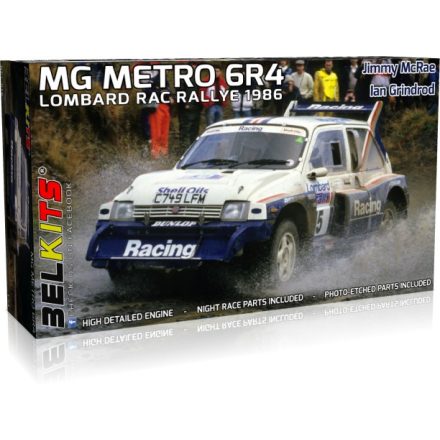 Belkits MG Metro 6R4 1986 makett