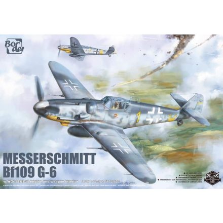 Border Model Messerschmitt BF109G-6 makett