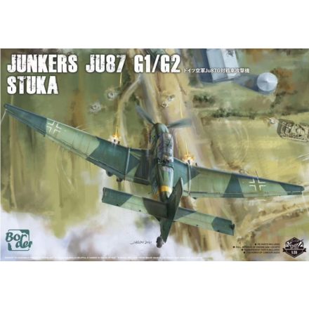 Border Model Junkers JU87 G1/G2 Stuka makett