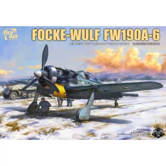   Border Model Focke-Wulf FW190A-6 w/WGr.21 & Full Engine and Weapon Interior repülő makett