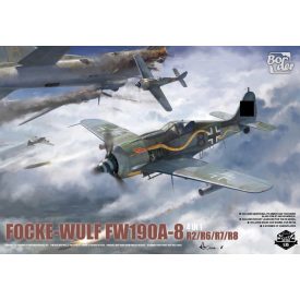   Border Model Focke-Wulf Fw-190 A-8 R2/6/7/8 (4 in 1 Kit) makett