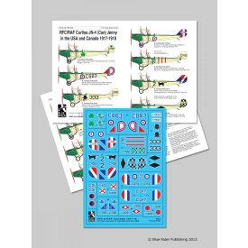 Blue Rider Publishing WW1 RFC Canada Jennies matrica