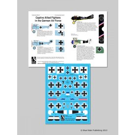 Blue Rider Publishing WW1 Captive Allied Aircraft matrica