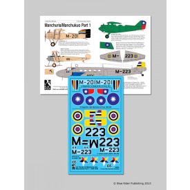 Blue Rider Publishing Manchukuo Air Force: Part 1 matrica
