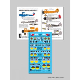 Blue Rider Publishing Manchukuo Air Force: Part 2 matrica