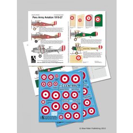 Blue Rider Publishing Peruvian Army Aviation matrica