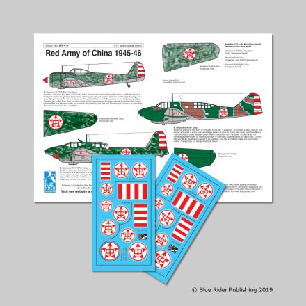 Blue Rider Publishing Red Army of China 1945-46 matrica