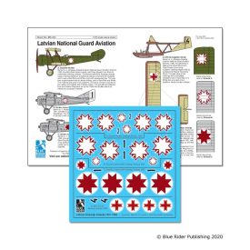   Blue Rider Publishing Latvian National Guard Aviation (Aizsargu Aviacija) matrica