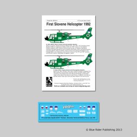   Blue Rider Publishing Slovenia’s First Helicopter 1991 matrica
