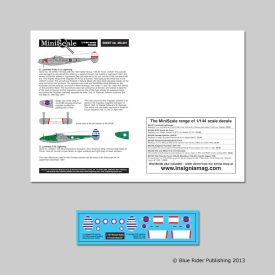 Blue Rider Publishing WW2 Lockheed Lightnings matrica