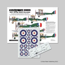 Blue Rider Publishing WW1 RFC/RNAS Roundels matrica