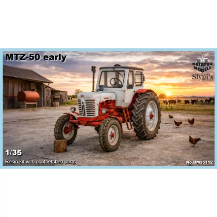 Balaton Modell MTZ-50 korai változat makett