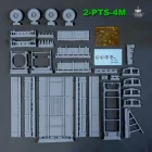Balaton Modell 2-PTS-4 pótkocsi makett