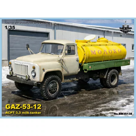 Balaton Modell Gaz-53-12 ACPT 3,3 teherautó makett