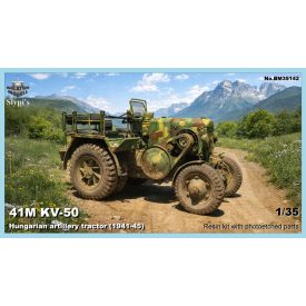   Balaton Modell 41M KV-50 Magyar tüzérségi traktor (WW2) makett