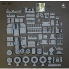 Balaton Modell 41M KV-50 Magyar tüzérségi traktor (WW2) makett