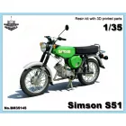 Balaton Modell Simson S51 makett