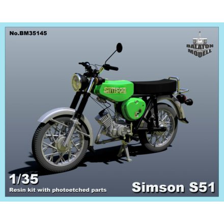 Balaton Modell Simson S51 makett