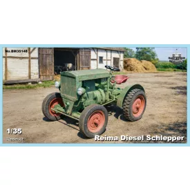 Balaton Reima Diesel traktor makett