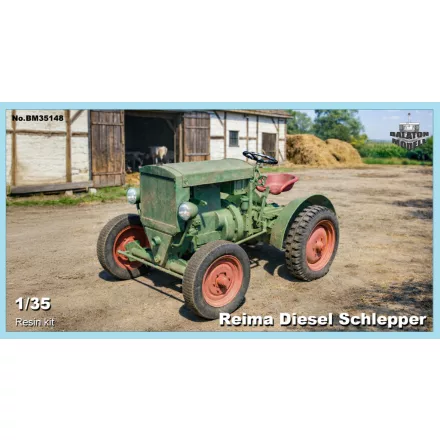 Balaton Reima Diesel traktor makett