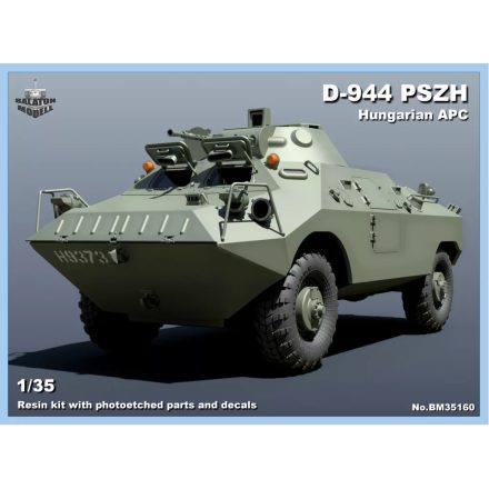 Balaton Modell D944 PSZH, magyar páncélozott szállítójármű makett