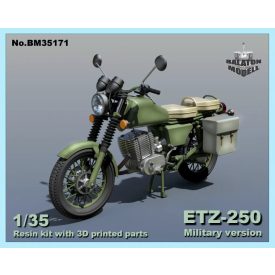 Balaton Modell ETZ-250 katonai változat makett