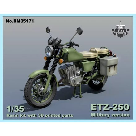 Balaton Modell ETZ-250 katonai változat makett