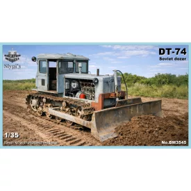 Balaton Modell DT-74 dózer makett