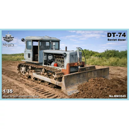 Balaton Modell DT-74 dózer makett