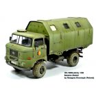 Balaton Modell IFA W50 /LAK-2 Keletnémet katonai teherautó makett